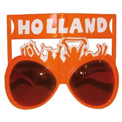 Oranje bril met Holland banner deoranjeartikelenshop