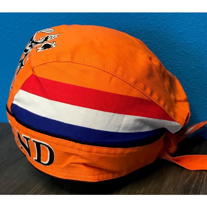 kiespijn dik deken Bandana oranje Holland met leeuw en nederlandse vlag| deoranjeartikelenshop
